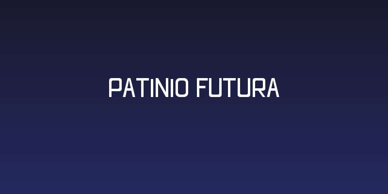 Patinio Futura Social Header
