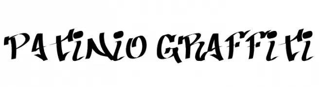 Patinio Graffiti  नि: शुल्क फ़ॉन्ट्स डाउनलोड