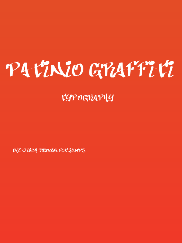 Patinio Graffiti Poster