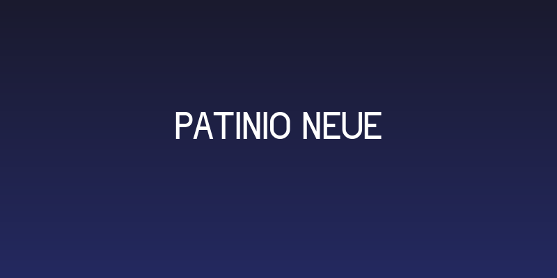 Patinio Neue Social Header
