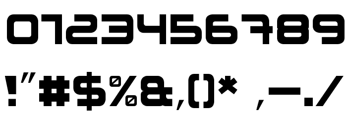 Patinio iAgency Font OTHER CHARS