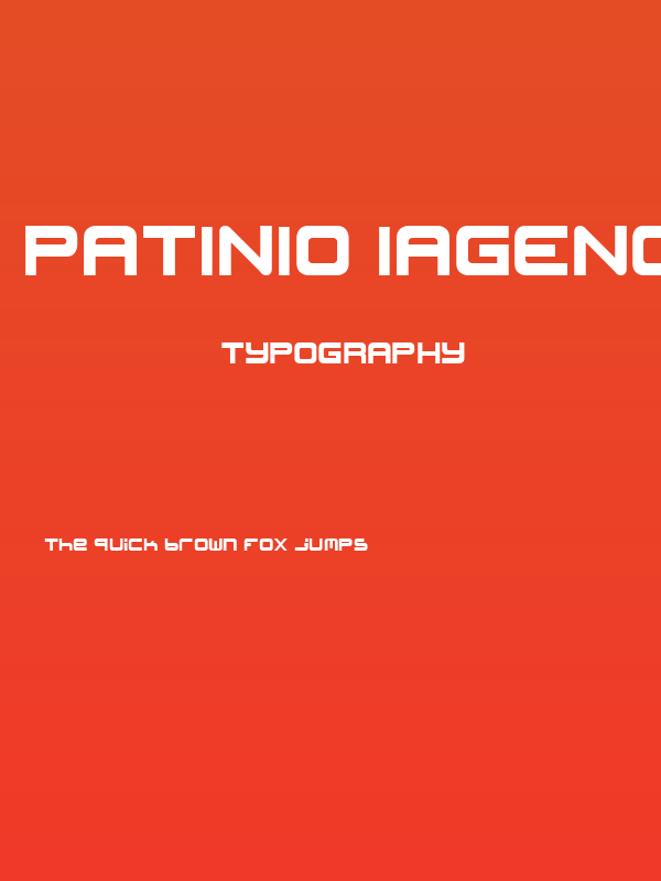 Patinio iAgency Poster
