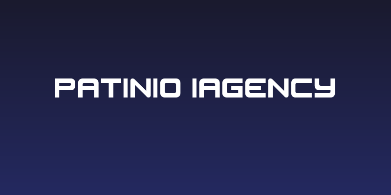 Patinio iAgency Social Header