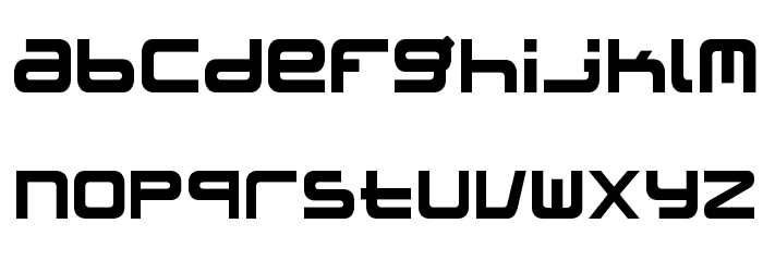 Patinio iAgency Font LOWERCASE
