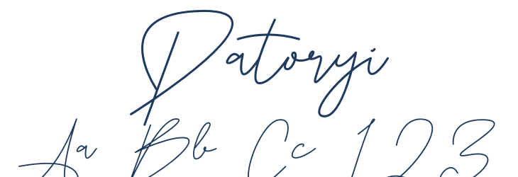 Patoryi Font Preview