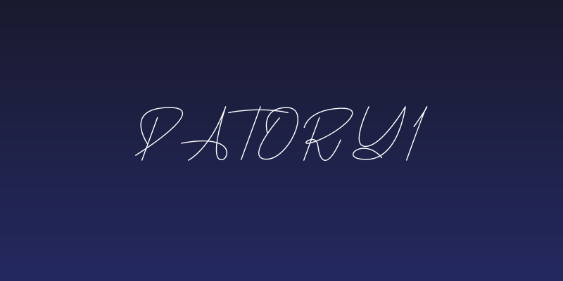 Patoryi Social Header