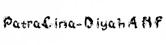 PatraCina-DiyahANF  नि: शुल्क फ़ॉन्ट्स डाउनलोड