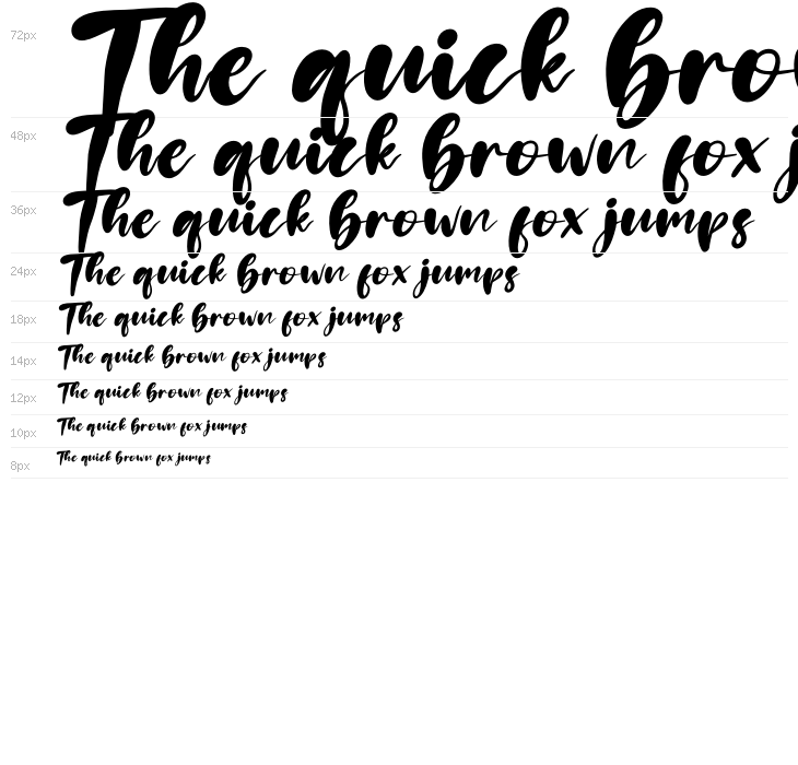 Patria Vista Italic Waterfall