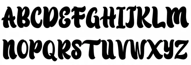 Patric Zihva Schriftart Groß