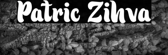 Patric Zihva Font examples