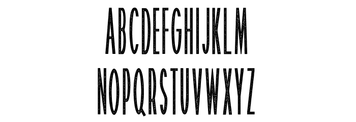 Patrice Stamp Demo Font LOWERCASE