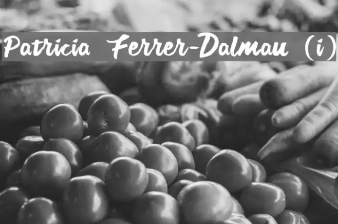 Patricia Ferrer-Dalmau (i) Font examples