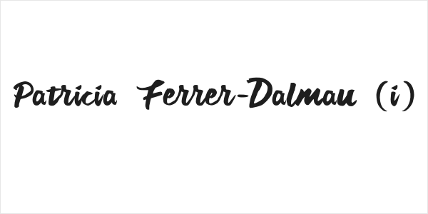 Patricia Ferrer-Dalmau (i) Logo