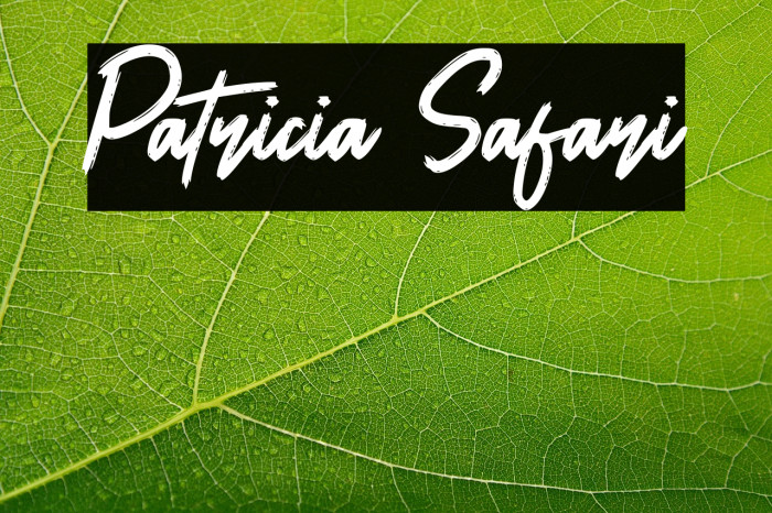 Patricia Safari Example 1