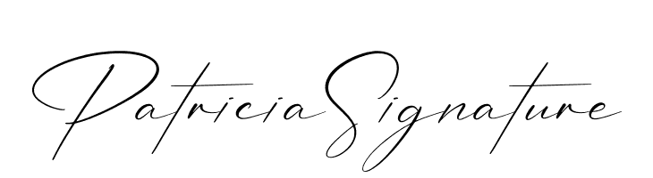 Patricia Signature  font caratteri gratis