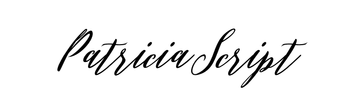 PatriciaScript  Frei Schriftart Herunterladen