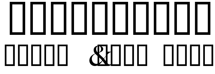 Patrician!` Font OTHER CHARS