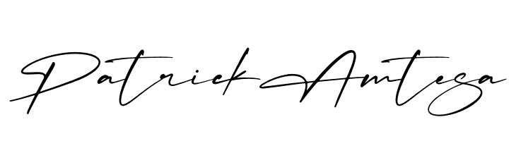 Patrick Amtesa  Free Fonts Download
