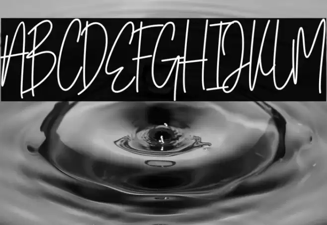 Patrick Cleo Font examples