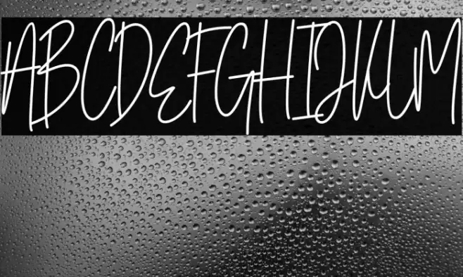 Patrick Cleo Font examples