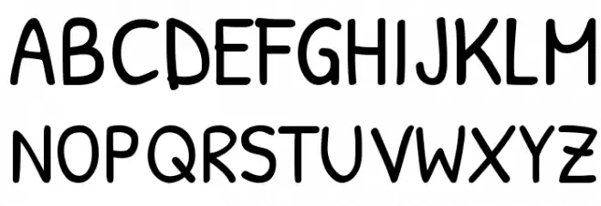 Patrick Hand Schriftart Groß