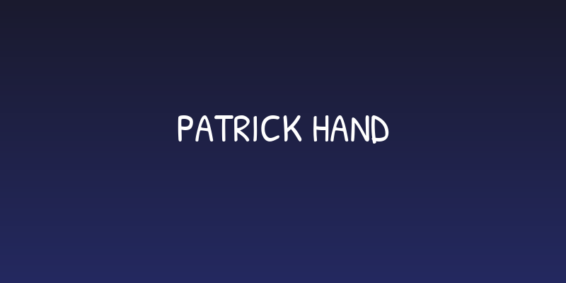 Patrick Hand Social Header