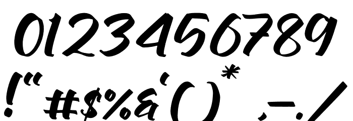 Patrick Kedilay Font OTHER CHARS