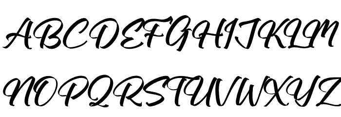 Patrick Kedilay Font UPPERCASE