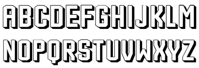 Patrick Regular フォント 大文字