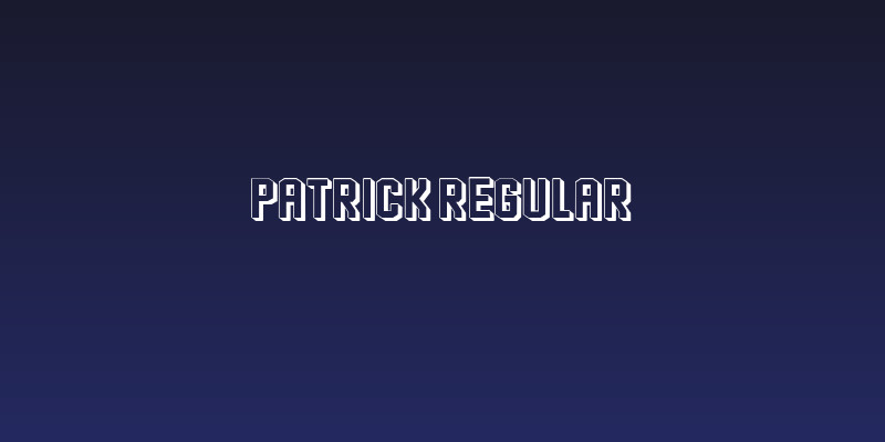 Patrick Regular Social Header