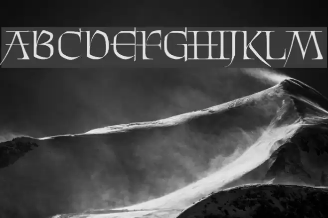 Patrick Regular Font examples