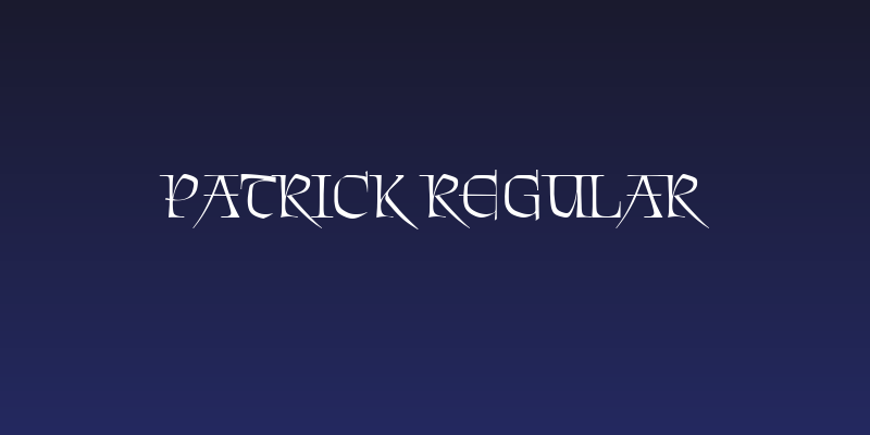 Patrick Regular Social Header