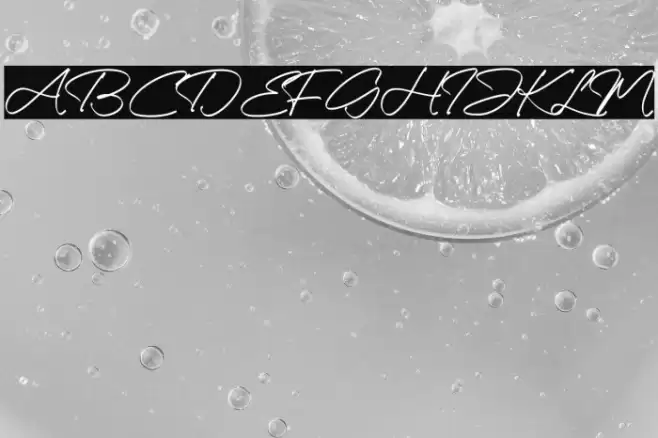 Patrick Tonight Font examples