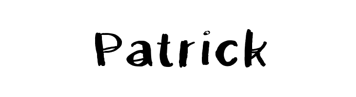 Patrick  免费字体下载