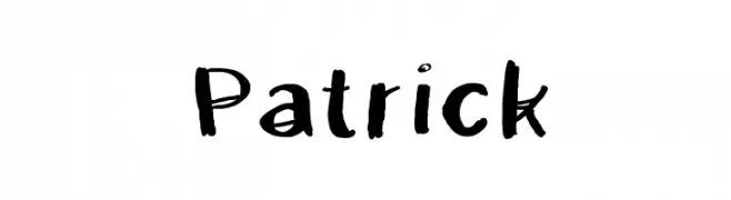 Patrick  Frei Schriftart Herunterladen