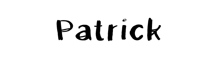 Patrick  नि: शुल्क फ़ॉन्ट्स डाउनलोड