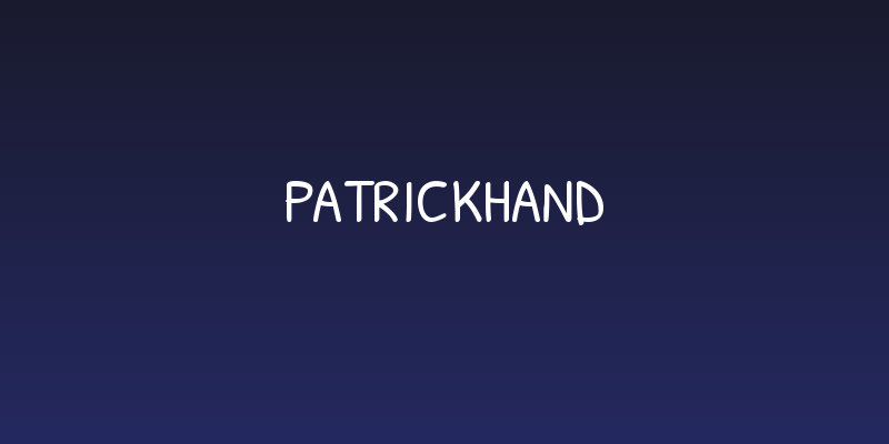 PatrickHand Social Header