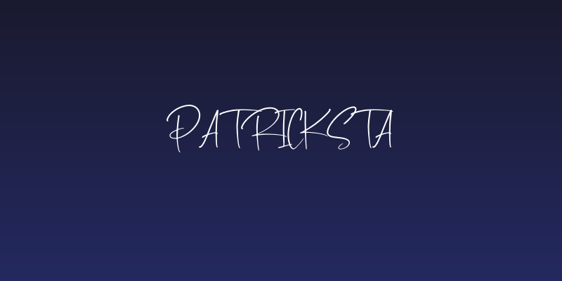 Patricksta Social Header