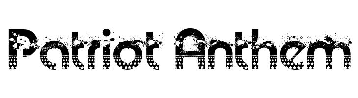 Patriot Anthem  Frei Schriftart Herunterladen