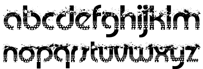 Patriot Anthem Font LOWERCASE