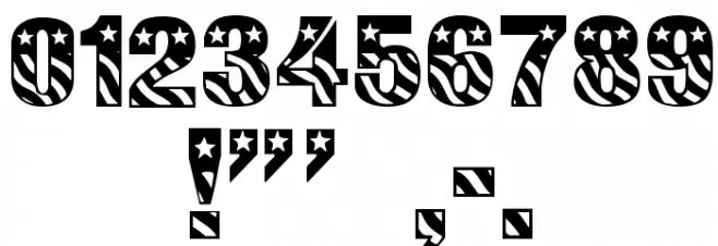 Patriot Font OTHER CHARS