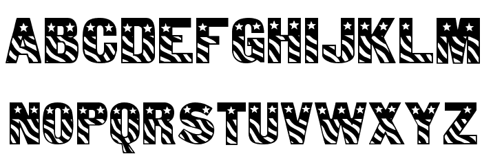 Patriot Font LOWERCASE