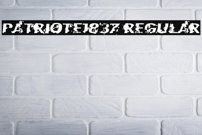 Patriote1837 Regular Example 1