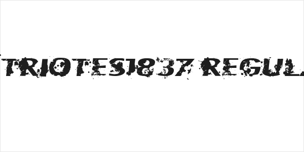 Patriotes1837 Regular Logo