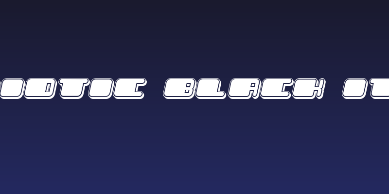 Patriotic Black Italic Social Header