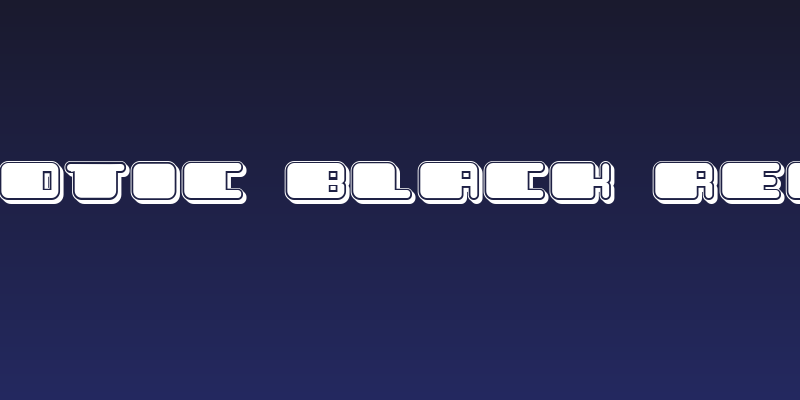 Patriotic Black Regular Social Header