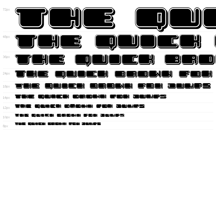 Patriotic Black Regular Waterfall