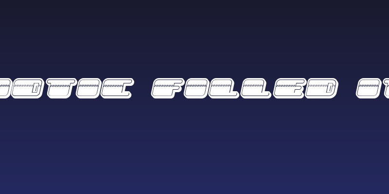 Patriotic Filled Italic Social Header
