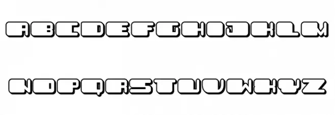 Patriotic Flat Regular Шрифта ВЕРХНИЙ