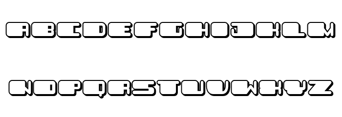 Patriotic Flat Regular Font LOWERCASE